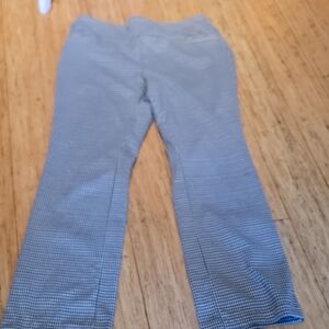 7th Avenue Houndstooth Checkered Pants